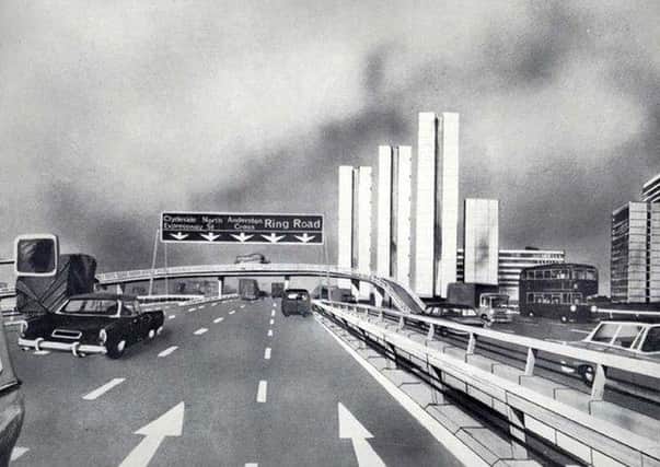 The plans for the Inner Ring Road in the Highway Plan for Glasgow.