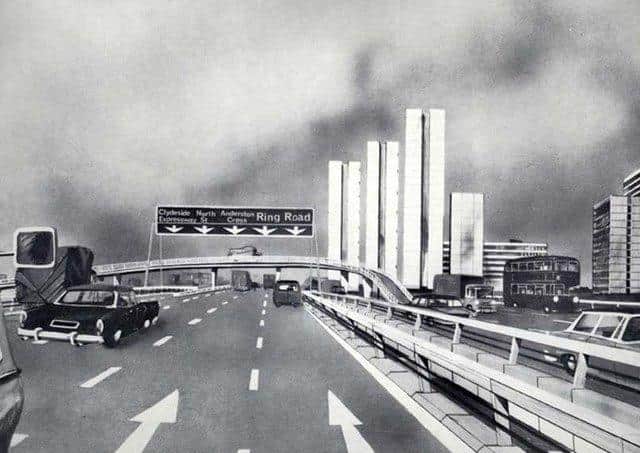 <p>The plans for the Inner Ring Road in the Highway Plan for Glasgow.  </p>