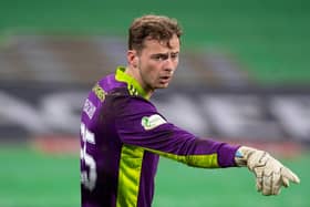 Pat Bonner says he would give Conor Hazard (pictured) the chance to prove himself over the next four months in end the switching between three keepers that has happened this season. (Photo by Craig Foy / SNS Group)