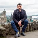 Gray O'Brien plays Rebus in Ian Rankin's play Rebus: A Game Called Malice at the Festival Theatre, Edinburgh. Pic: Lisa Ferguson