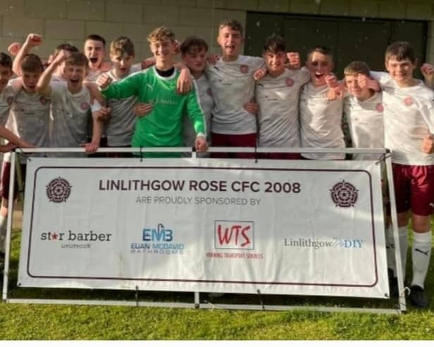 It's been a wonderful season for Linlithgow Rose Community FC 2008s