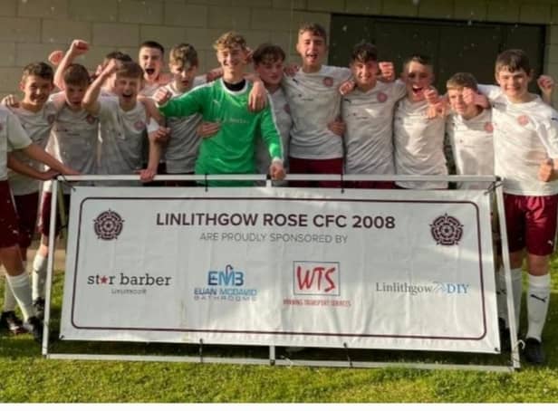 It's been a wonderful season for Linlithgow Rose Community FC 2008s