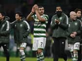 Giorgos Giakoumak is set to leave Celtic. (Photo by Rob Casey / SNS Group)
