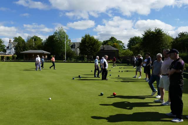 Lenzie Bowling Club hope to attract new members by offering a healthy and sociable outdoor activity