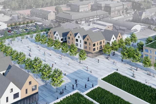 There will be an investment in town centre living in Bellshill