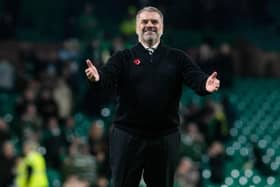 Celtic manager Ange Postecoglou after the 2-1 win over Ross County on Saturday. (Photo by Craig Foy / SNS Group)