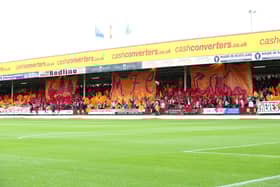 There was a bumper crowd at Fir Park on Thursday night (Pics by Ian McFadyen)
