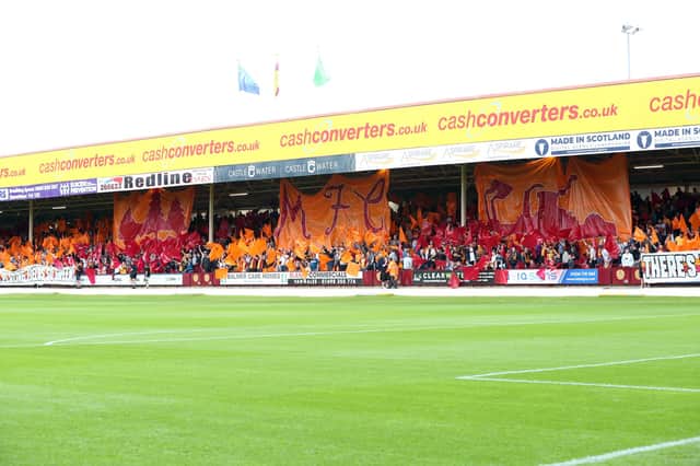 There was a bumper crowd at Fir Park on Thursday night (Pics by Ian McFadyen)