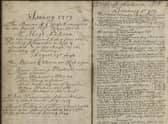 A typical page from Church of Scotland kirk session minute book for Drainie, Morayshire, noting parish misdemeanours and church discipline.