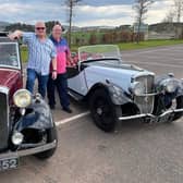 Robert Coulter and Gordon McClymont can't wait to show off their wheels, among the oldest in the show, later this month.