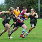 Ruairidh Anderson in action for Uddingston Rugby Club (Library pic)