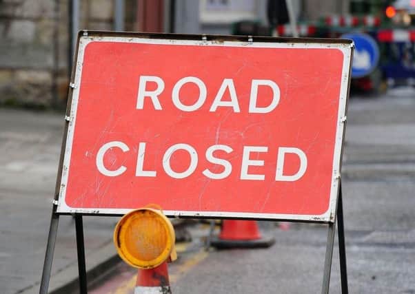 Part of the A8 will be closed for five nights. 
