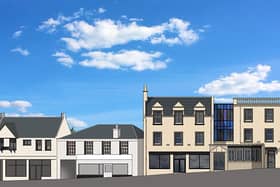 Work is progressing apace on many of the projects, including the Royal Oak in Lanark.