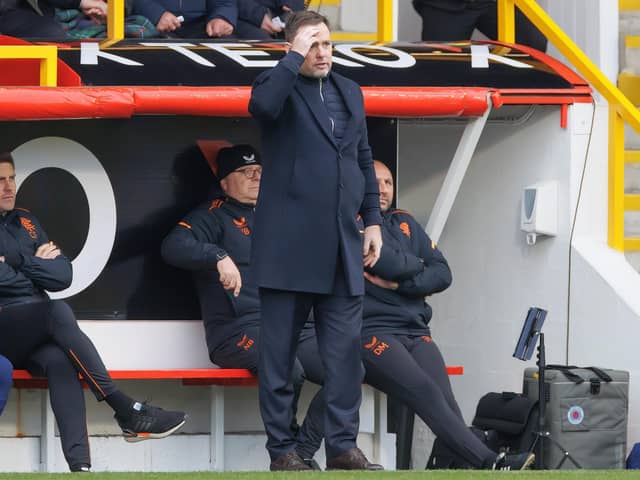 Rangers manager Michael Beale