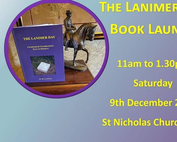 The Lanimer Day book will be launched this Saturday, with author Molly Cumming on hand to answer any questions.