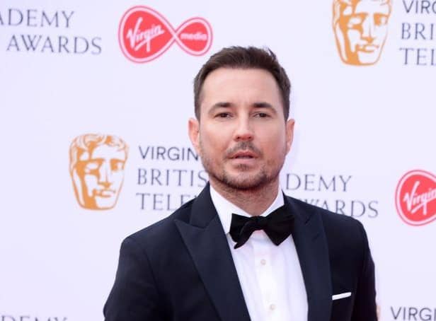 <p>Martin Compston voiced his disapproval of the new budget </p>