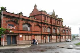 Deemed to be at "high" risk, the B-listed Whitevale Street baths is just about the only historic building left in this stretch of the Gallowgate. It would certainly be a shame to lose it.