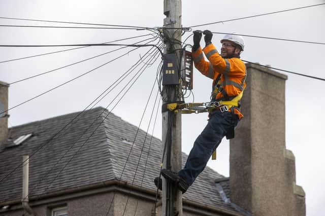 Openreach have started significant improvement works of the broadband network in Bishopbriggs