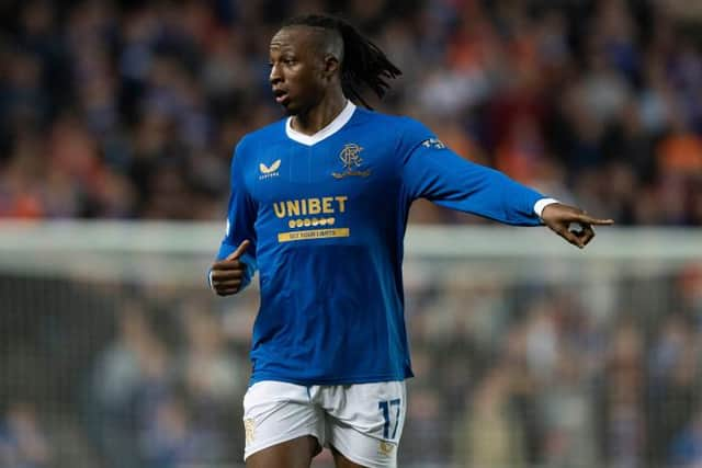 Rangers midfielder Joe Aribo was in fine form during the 3-0 win over Dundee at Ibrox. (Photo by Craig Foy / SNS Group)