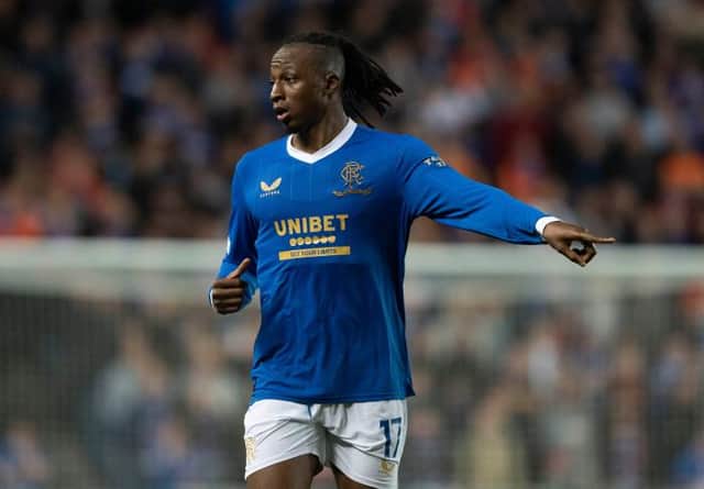 Rangers midfielder Joe Aribo was in fine form during the 3-0 win over Dundee at Ibrox. (Photo by Craig Foy / SNS Group)