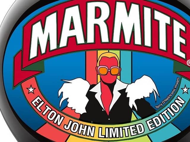 Limited edition Elton John Marmite