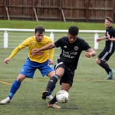 Fraser Team, in action against Gala Fairydean Rovers last season, has returned to Cumbernauld Colts on loan from Petershill (pic:Alwyn Johnston)