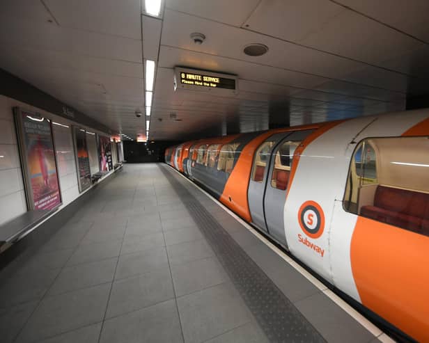 Glasgow’s subway. 