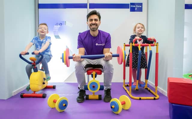 The new concept near Silverburn offers on-site childcare while parents and carers access affordable exercise and wellness services. Pic: Elaine Livingstone