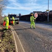 It cost almost £19,500 to clean up Clydesdale's roads; the total bill for the month-long project was £42,000.