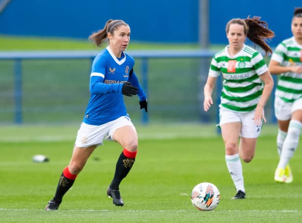Rangers clinched a first Old Firm Derby win over Celtic to maintain their two-point lead over title-chasing Glasgow City.