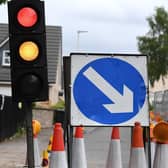 A new fire hydrant is being installed in Baillieston. 