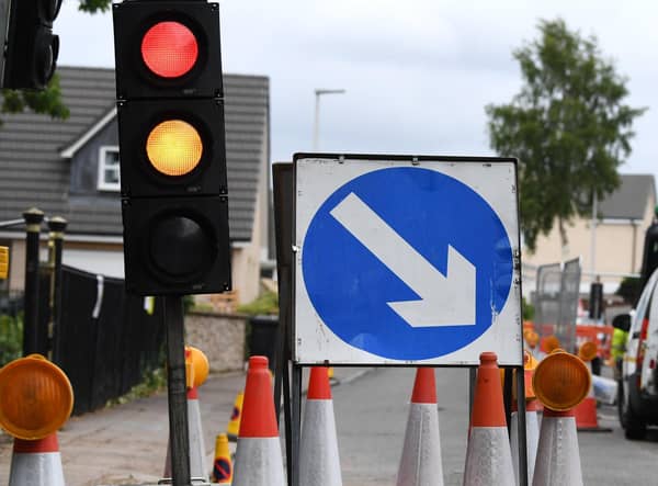 A new fire hydrant is being installed in Baillieston. 