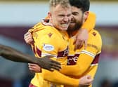Delighted 'Well pair Dean Cornelius and Liam Donnelly