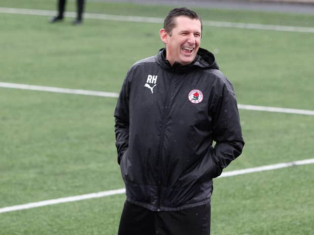 Bonnyrigg manager Robbie Horn is looking forward to Saturday's showdown with Rangers B (pic: Scott Louden)