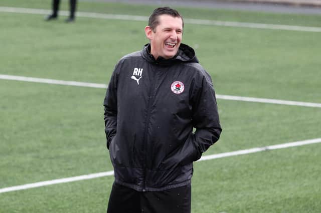 Bonnyrigg manager Robbie Horn is looking forward to Saturday's showdown with Rangers B (pic: Scott Louden)