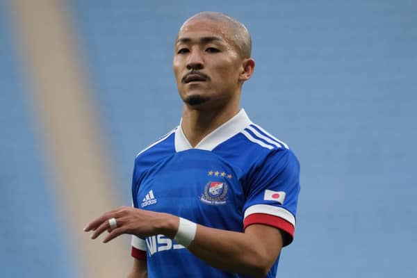 Daizen Maeda has been in excellent form for Ange Postecoglou's former side Yokohama F. Marinos this term. Picture: Getty