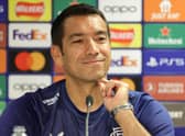 Rangers manager Giovanni van Bronckhorst.  