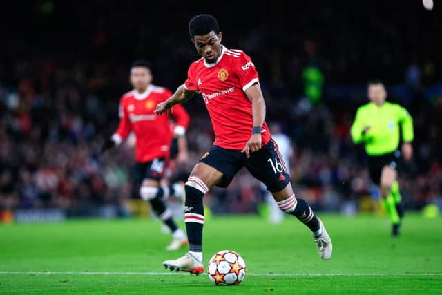 Amad Diallo of Manchester United. (Photo by Richard Callis/Eurasia Sport Images/Getty Images)