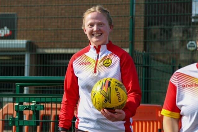 Rosie Slater is delighted to be staying at Partick Thitle (Pic by Craig Walker/41 Sports Media)