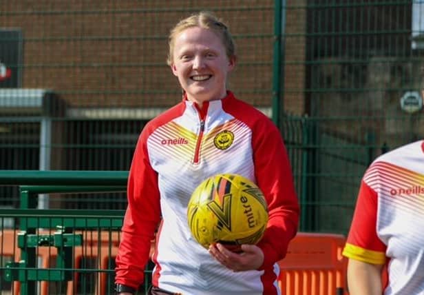 Rosie Slater is delighted to be staying at Partick Thitle (Pic by Craig Walker/41 Sports Media)