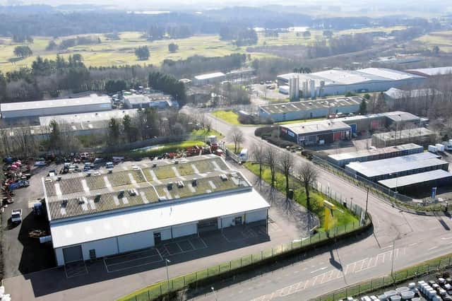 The new webpage shines a light on the many businesses in the Caldwellside estate.