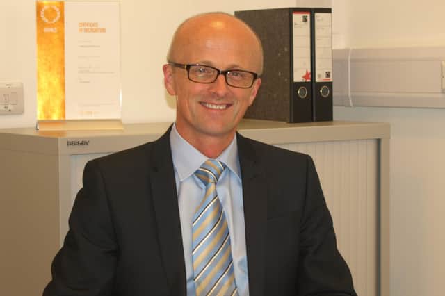 RBR managing director Simon Bevis says the award has many benefits for the business