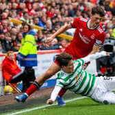 Aberdeen's Calvin Ramsay is wanted by Bologna.  (Photo by Craig Williamson / SNS Group)