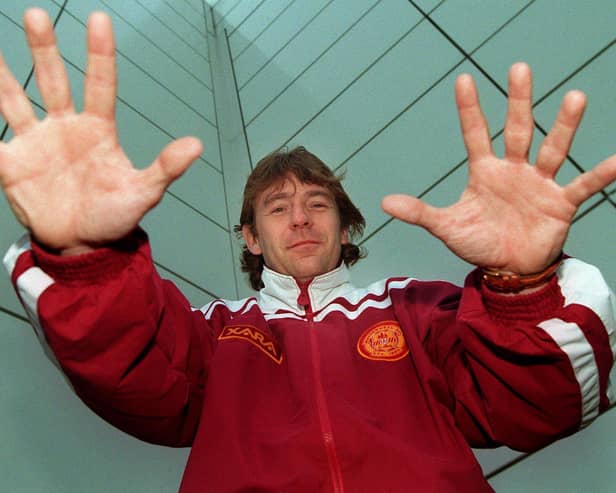 Andy Goram pictured in 1999 after joining Motherwell (Photo: Robert Perry)