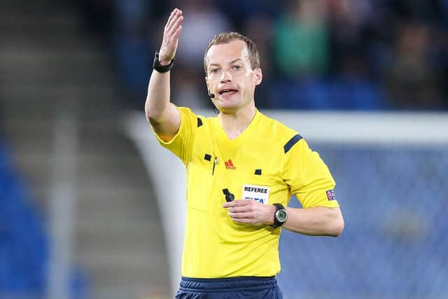 Willie Collum will take charge of his first Old Firm encounter since the 2019 Betfred Cup final. Picture: Getty