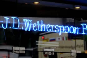 Wetherspoons sign. Picture: Tim Ireland/PA Wire