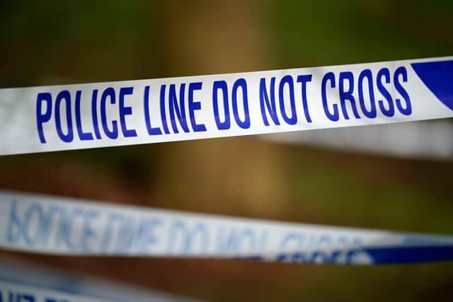 The incident happened around 6.30pm on Friday night (February 2) as the man walked on the footpath near to Glenacre Road.