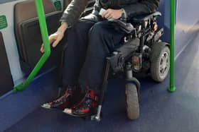 Currently local buses only have one space for wheelchairs - which Pam Duncan-Glancy says is putting disabled women at risk 