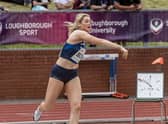 Amy Kennedy in action at the Loughborough International 2022 (pic: Bobby Gavin)