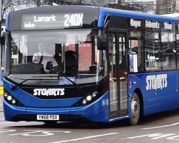 Concerns have been raised about the service, operated by Stuarts Coaches in Carluke.